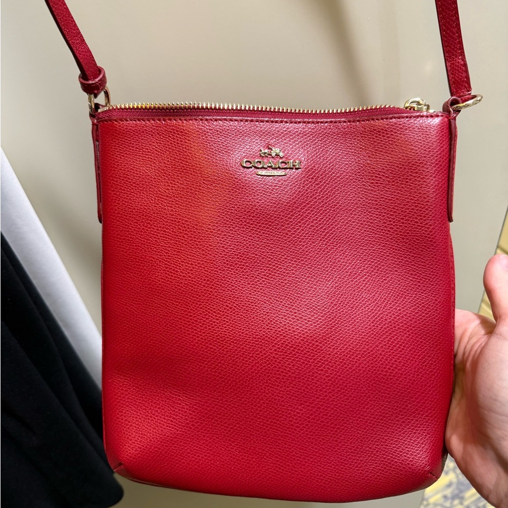 Coach Cherry Red Crossbody Bag